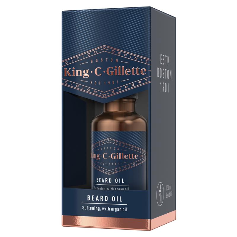 Load image into Gallery viewer, King C Gillette Beard Oil 30ml
