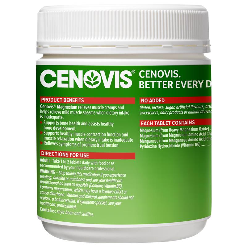 Load image into Gallery viewer, Cenovis Magnesium Value Pack 250 Tablets Exclusive Size
