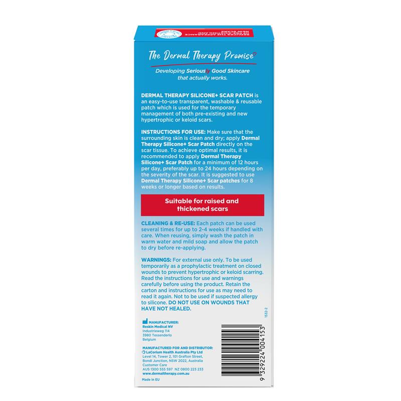 Load image into Gallery viewer, Dermal Therapy Scar Treatment Patch 12cm x 3cm
