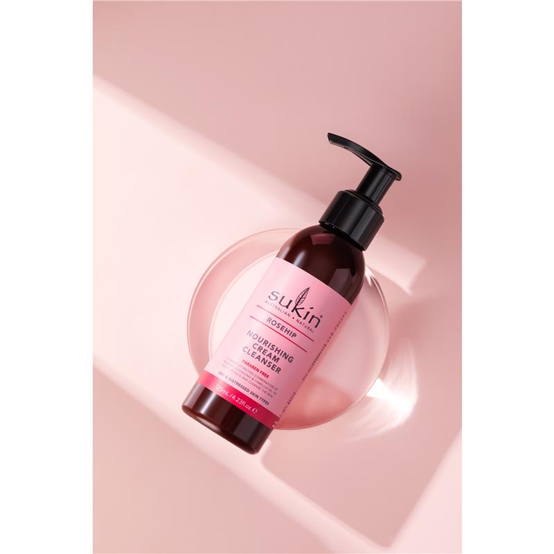 Load image into Gallery viewer, Sukin Rosehip Nourishing Cream Cleanser 125ml
