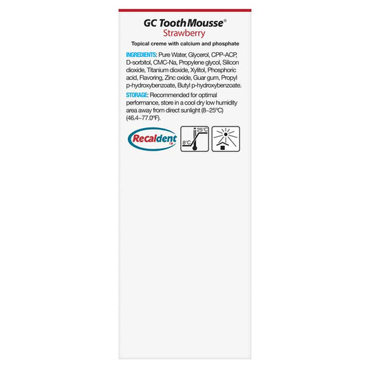 GC Tooth Mousse Strawberry 40g