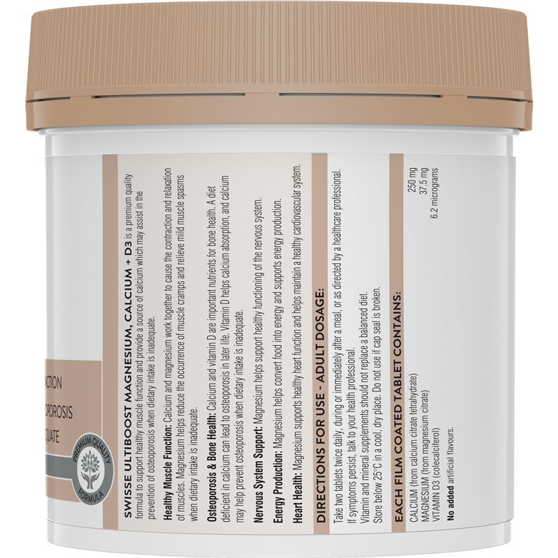 Load image into Gallery viewer, Swisse Magnesium Calcium + Vitamin D 200 Tablets
