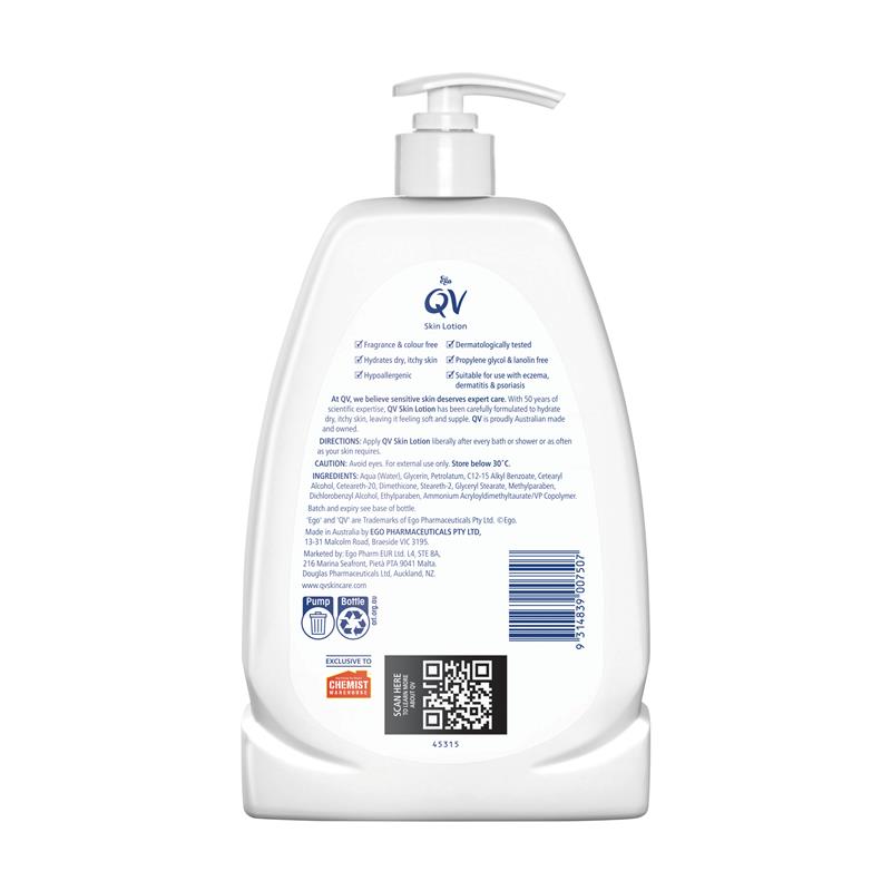 Load image into Gallery viewer, QV Skin Lotion 1.25L
