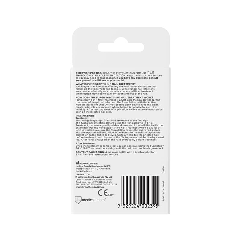 Load image into Gallery viewer, Dermal Therapy Fungistop 3-in-1 4ml Solution
