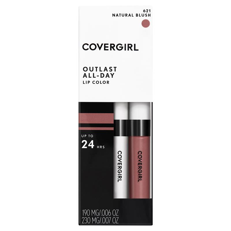 Load image into Gallery viewer, Covergirl Outlast All Day Lip Colour Natural Blush 621
