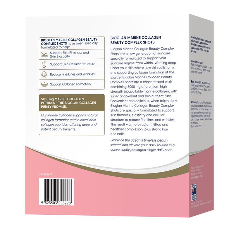 Load image into Gallery viewer, Bioglan Marine Collagen Beauty Complex 25ml x15 Shots
