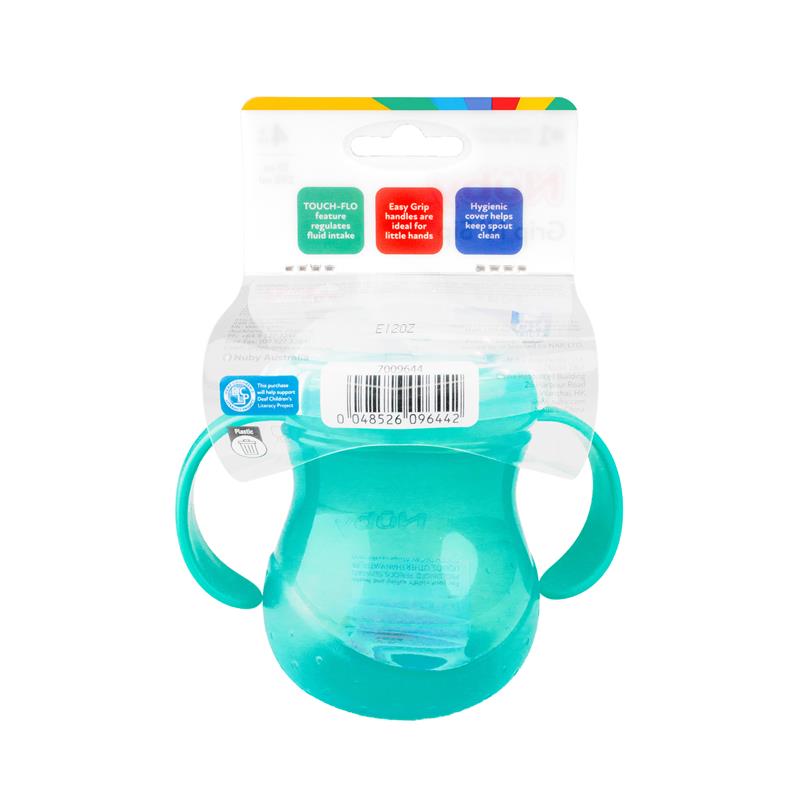 Load image into Gallery viewer, Nuby No Spill Trainer Cup Twin Handle 4+ Months 295ml

