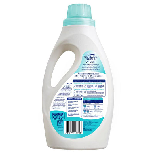 Earth Choice Laundry Liquid Ultra Concentrate Sensitive 1 Litre