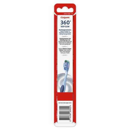 Colgate Toothbrush 360 Deep Clean Soft