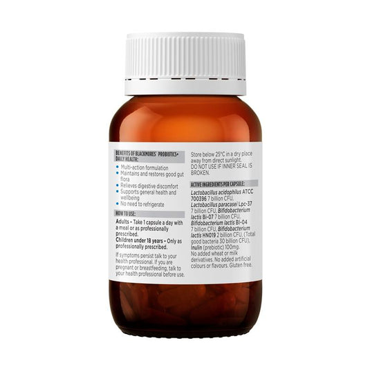 Blackmores Probiotics+ Daily Health 30 Capsules
