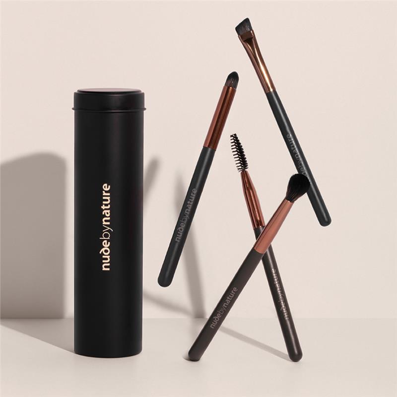 Load image into Gallery viewer, Nude by Nature Essential Eye Brush Set
