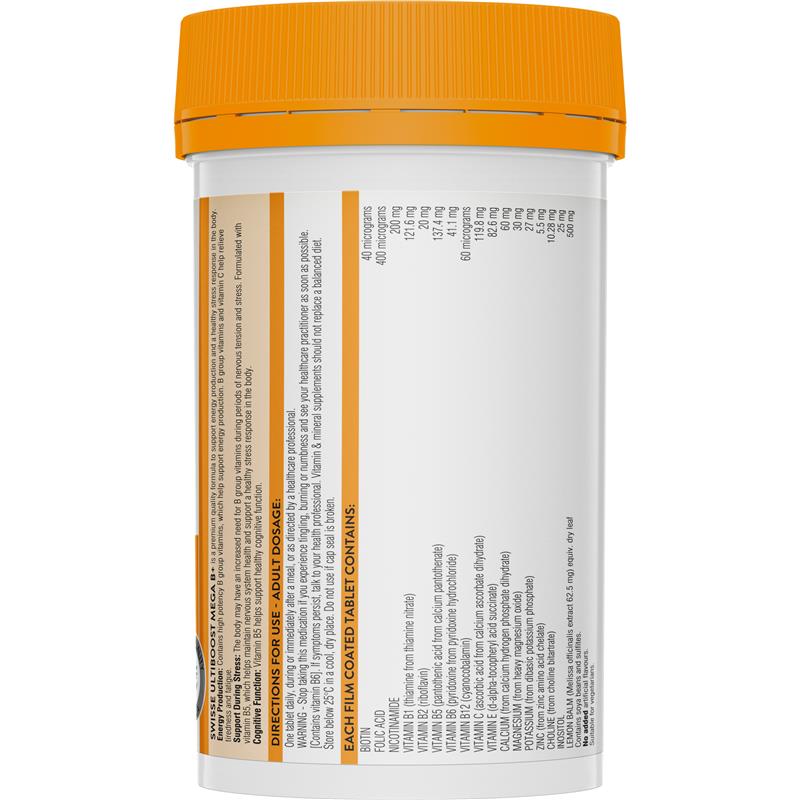Load image into Gallery viewer, Swisse Mega B + 120 Tablets
