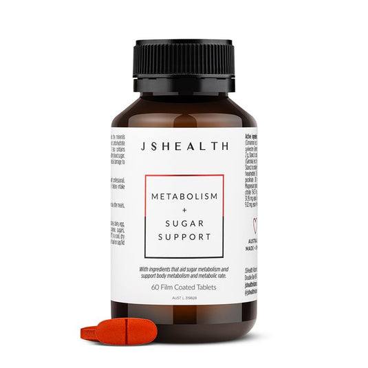 JSHealth Metabolism + Sugar Support Formula 60 Tablets