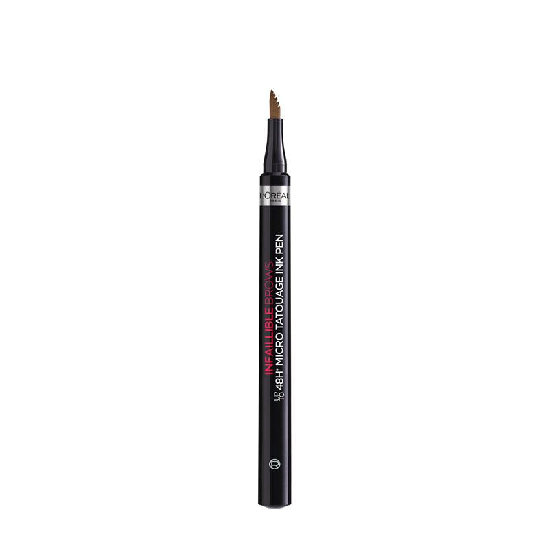 Load image into Gallery viewer, L'Oreal Paris Infallible Brows 48H Micro Tatouage Ink Pen 5.0 Light Brunette
