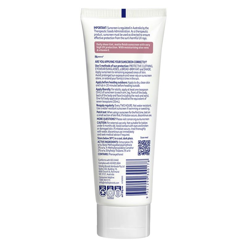 Load image into Gallery viewer, Cancer Council SPF 50+ Day Wear Face Matte Medium Tint 75ml Tube
