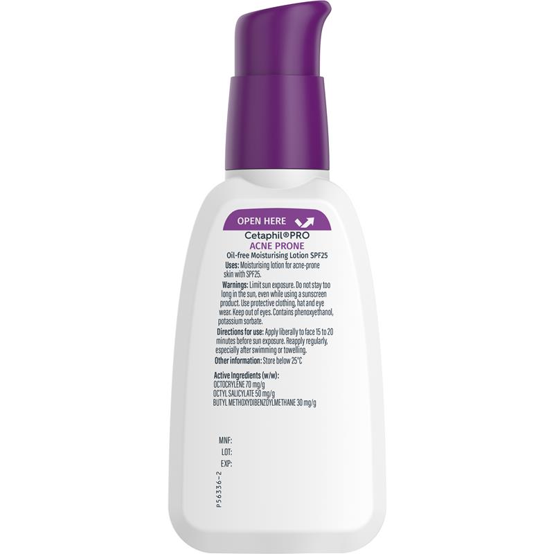 Load image into Gallery viewer, Cetaphil Pro Acne Prone Oil Free Facial Moisturising Lotion SPF 25 118ml
