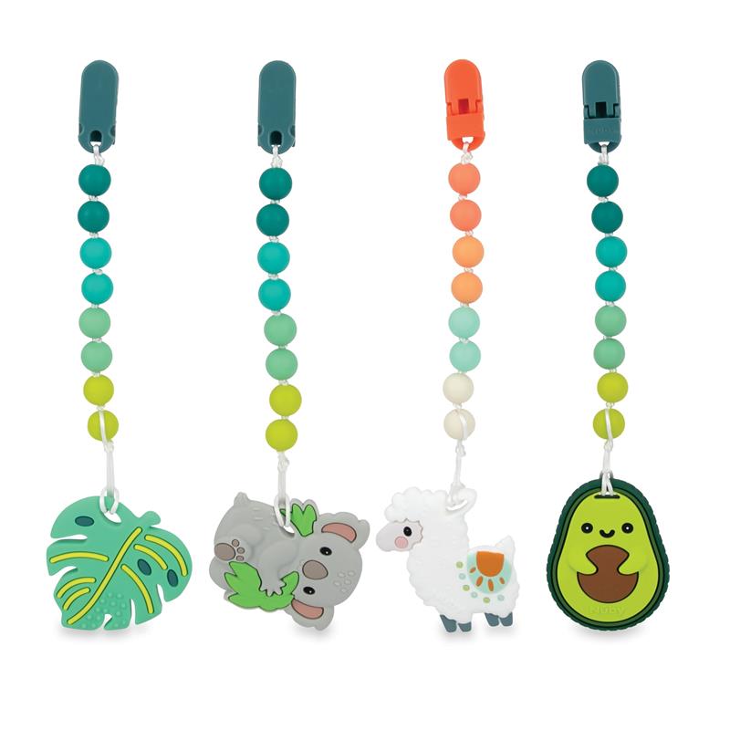 Load image into Gallery viewer, Nuby Silicone Drop Pacifinder with Teether
