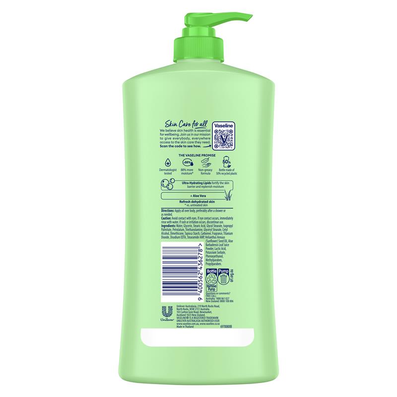Load image into Gallery viewer, Vaseline Intensive Care Body Lotion Aloe Soothe 750ml
