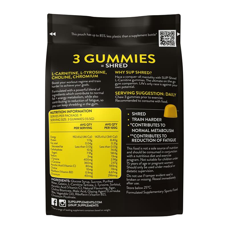 Load image into Gallery viewer, SUP Shred Gummies Citrus Rush 35
