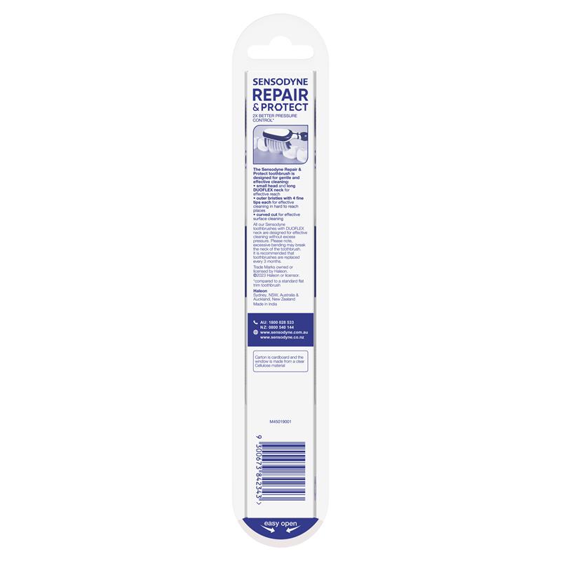 Load image into Gallery viewer, Sensodyne Sensitive Teeth Repair &amp; Protect Toothbrush

