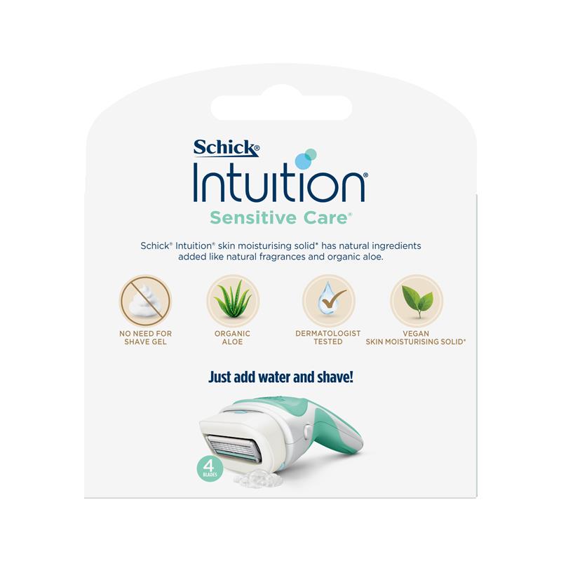 Load image into Gallery viewer, Schick Intuition Naturals Sensitive Care Cartridges 3pk
