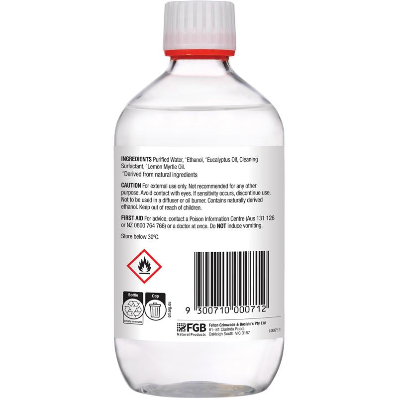 Load image into Gallery viewer, Bosisto's Antibacterial Solution 500ml
