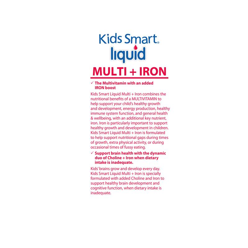 Load image into Gallery viewer, Nature's Way Kids Smart Liquid Multi + Iron 200ml
