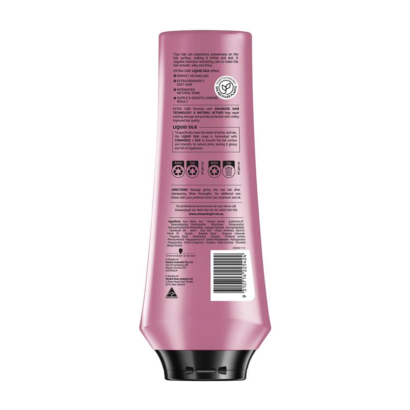 Load image into Gallery viewer, Schwarzkopf Extra Care Liquid Silk Conditioner 400ml
