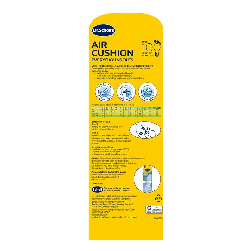 Load image into Gallery viewer, Dr.Scholls Air Cushion Daily Insole
