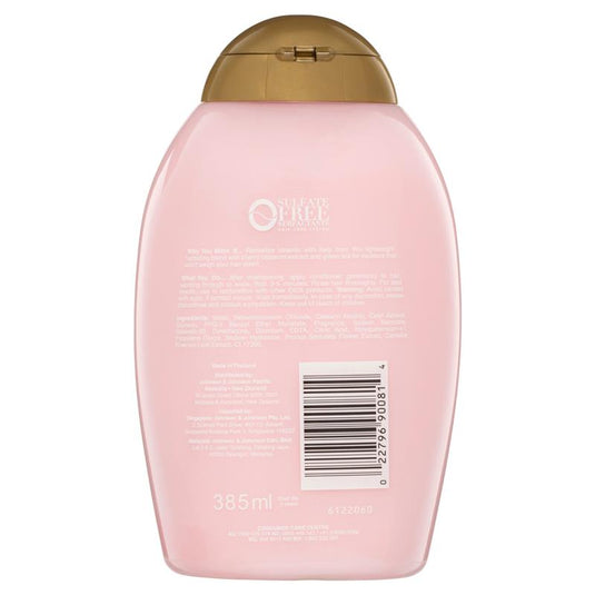 Ogx Heavenly Hydration + Shine Cherry Blossom Conditioner For Thin And Fine Hair 385mL
