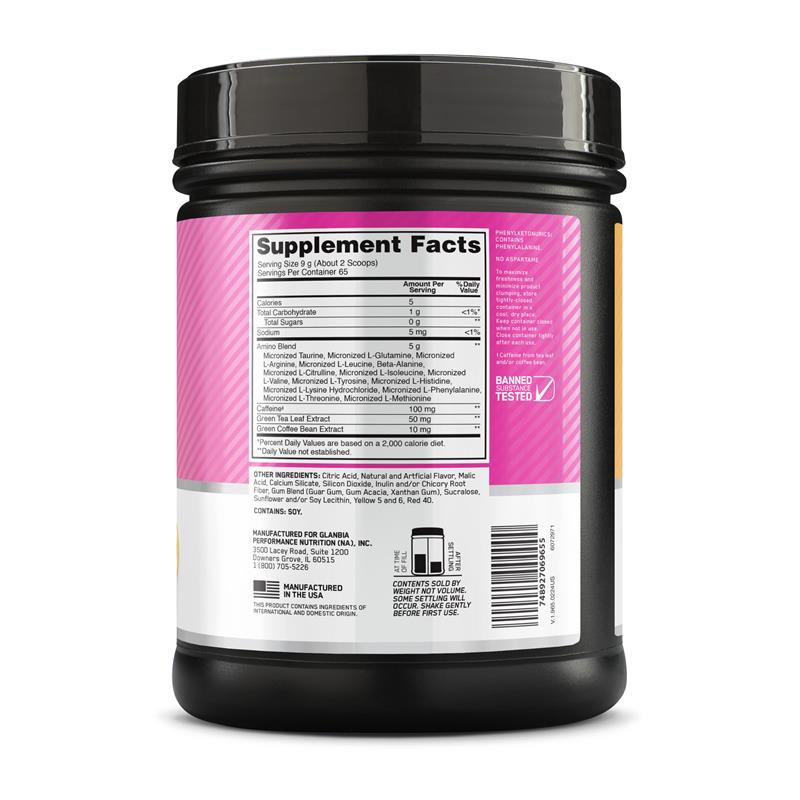 Load image into Gallery viewer, Optimum Nutrition Amino Energy Tropical Sunrise 65 Serves 585g
