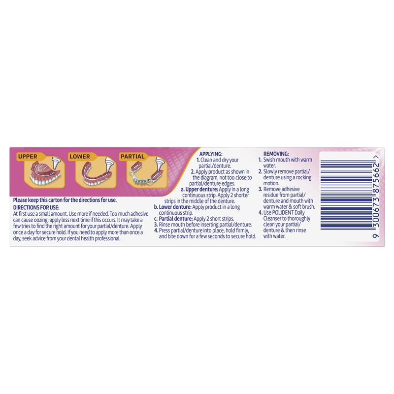 Load image into Gallery viewer, Polident Max Hold + Comfort Adhesive Cream 40g
