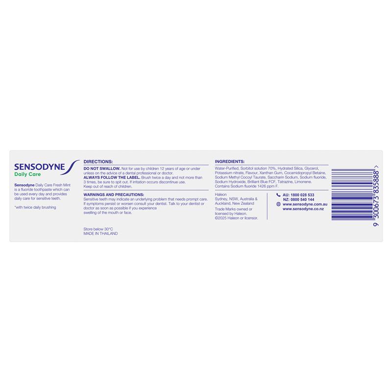 Load image into Gallery viewer, Sensodyne Sensitive Teeth Daily Care Toothpaste 160g (Exclusive Size)
