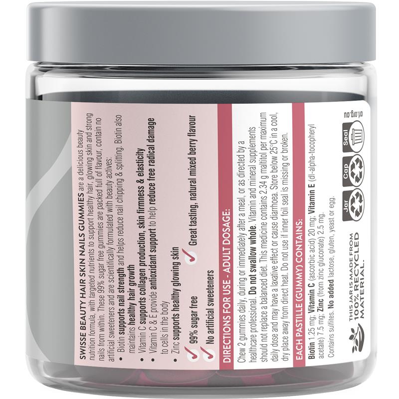 Load image into Gallery viewer, Swisse Beauty Hair Skin Nails Gummies 50 Pack
