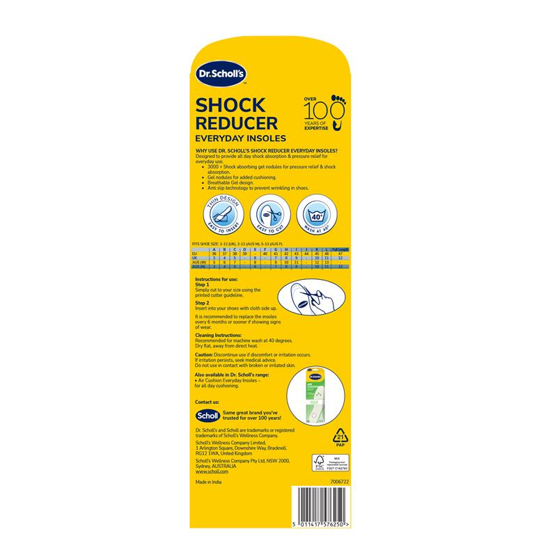 Load image into Gallery viewer, Dr.Scholls Shock Reducer Everyday Insole
