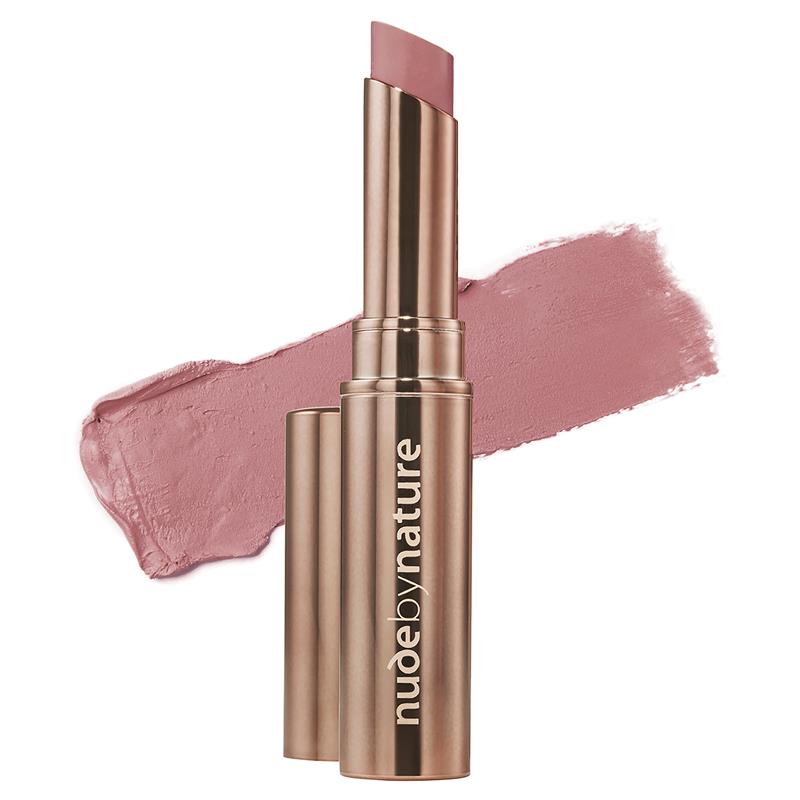 Load image into Gallery viewer, Nude by Nature Creamy Matte Lipstick 03 Rose Quartz
