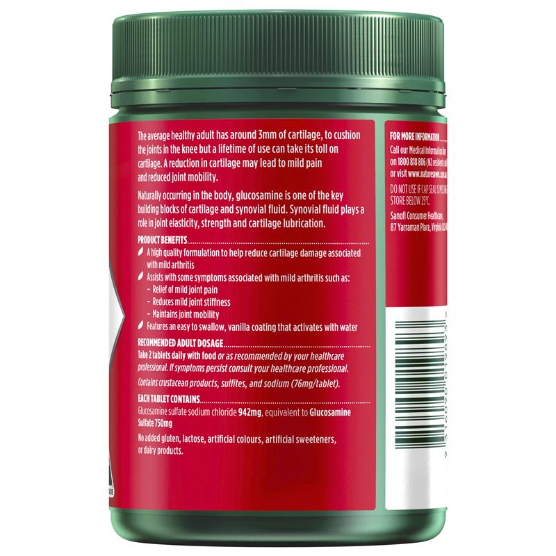 Load image into Gallery viewer, Nature's Own Glucosamine Sulfate 400 Tablets
