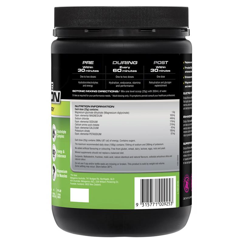 Load image into Gallery viewer, Endura Performance Hydration Lemon Lime 800g

