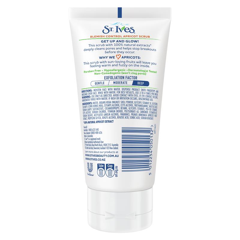 Load image into Gallery viewer, St Ives Blemish Control Scrub Apricot 150ml
