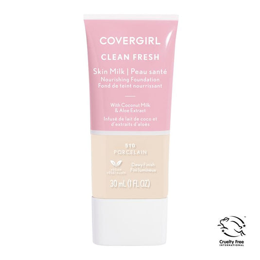 Covergirl Clean Fresh Skin Milk Foundation Porcelain 510 30ml