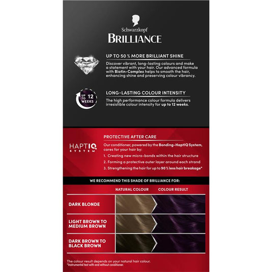 Schwarzkopf Brilliance 03 Dark Amethyst New
