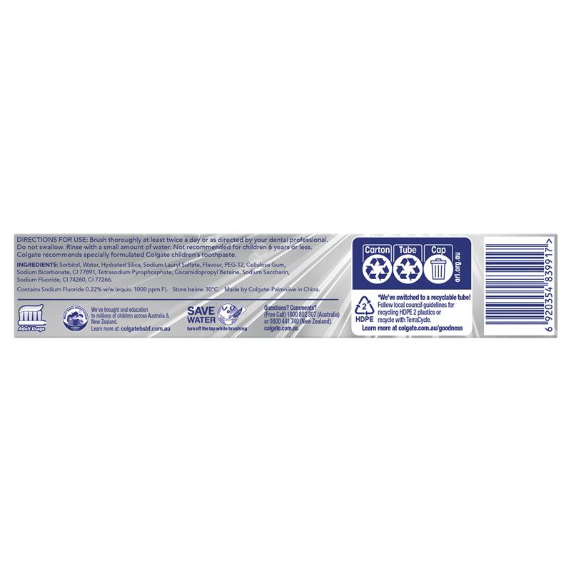 Load image into Gallery viewer, Colgate Toothpaste Advanced Whitening Baking Soda 180g
