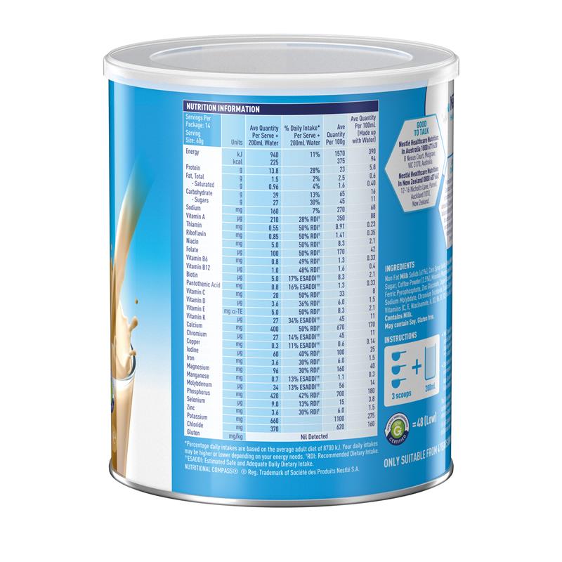 Load image into Gallery viewer, Sustagen Hospital Formula Nutritional Supplement Coffee Flavour 840g
