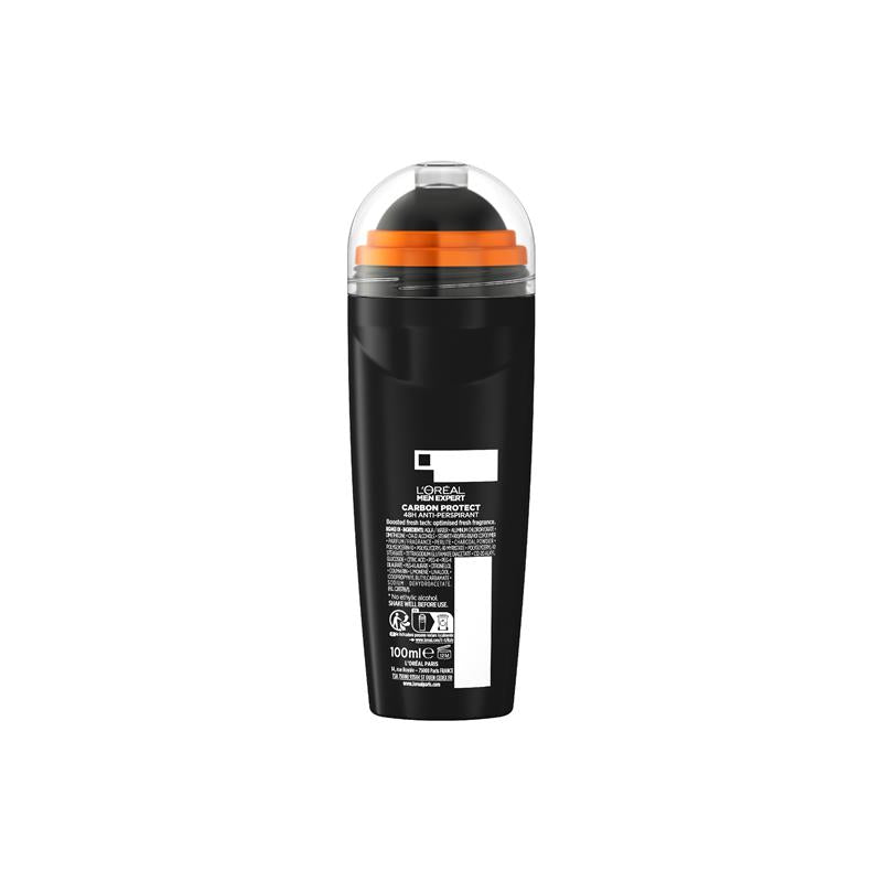 Load image into Gallery viewer, L'Oreal Men Expert Carbon Protect Roll On Deo 100ml
