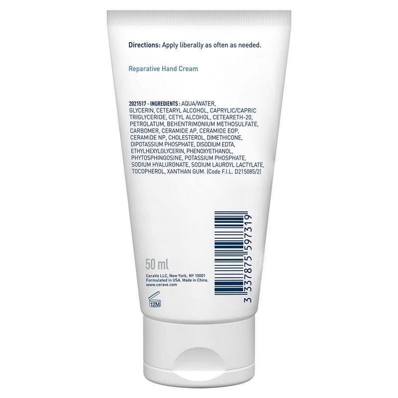 Load image into Gallery viewer, CeraVe Reparative Hand Cream 48g
