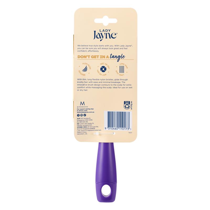 Load image into Gallery viewer, Lady Jayne Flexi Glide Detangling Brush Large
