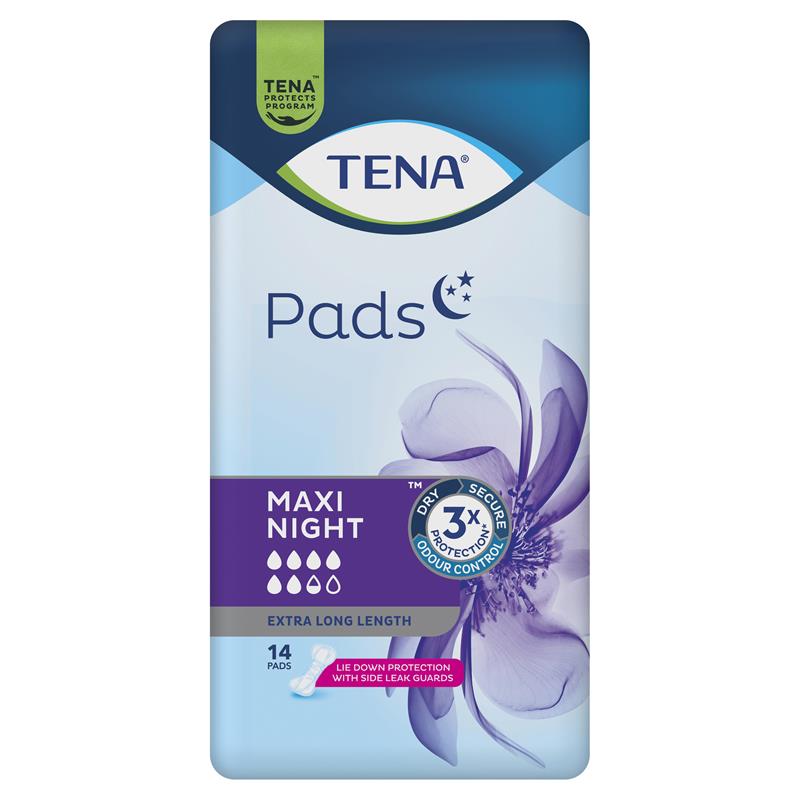 Load image into Gallery viewer, TENA Pads Maxi Night 14 Pack
