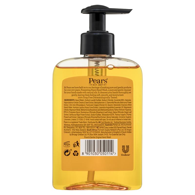 Load image into Gallery viewer, Pears Hand Wash Original 250ml
