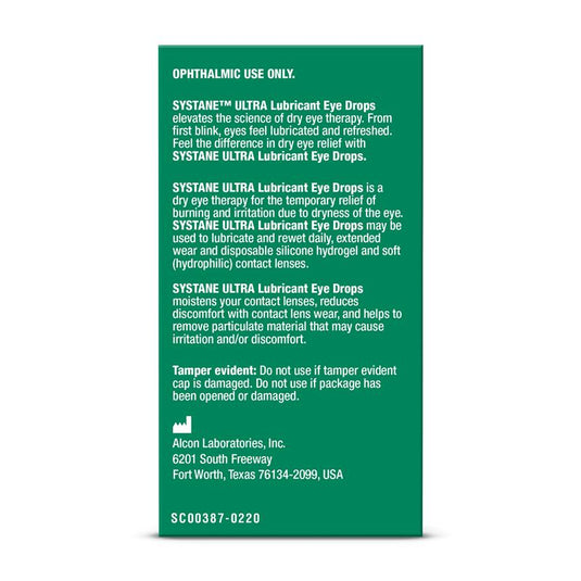 Systane Ultra Lubricant Eye Drops 10ml