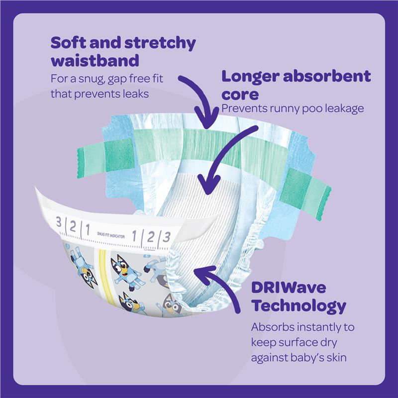 Load image into Gallery viewer, BabyLove Cosifit Nappies Size 3 (6-11kg) Jumbo 72 Pack
